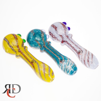 GLASS PIPE FRITED BRIGHT PIPE GP5591 1CT GLASS PIPE FRITED BRIGHT PIPE GP5591 1CT